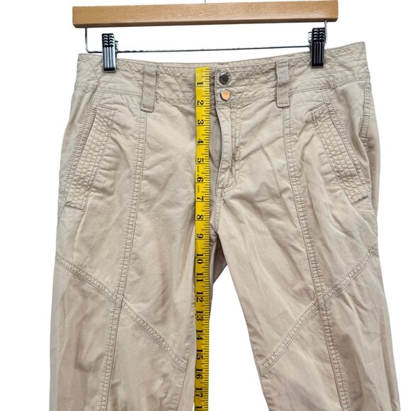 Lauren Ralph Lauren Jogger Pants Womens Khaki Beige Cotton Size 2 - Picture 9 of 12